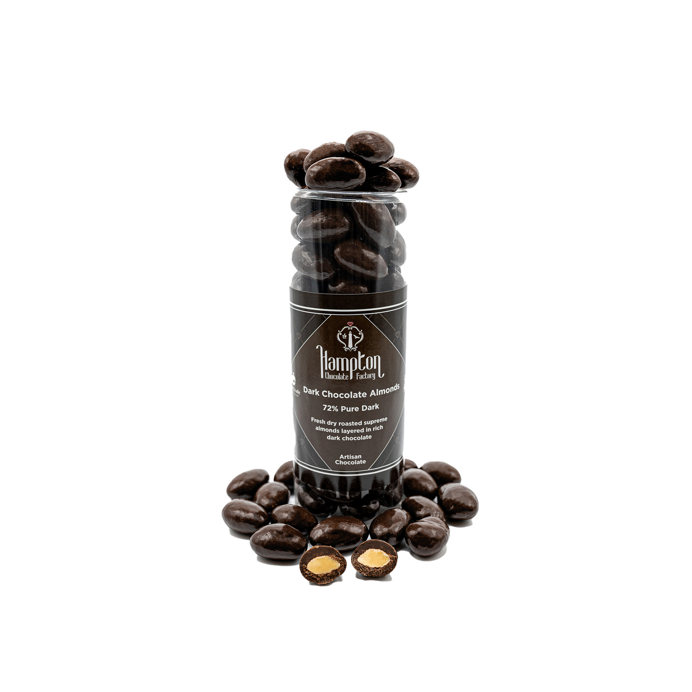 Dark Chocolate Almonds 5"