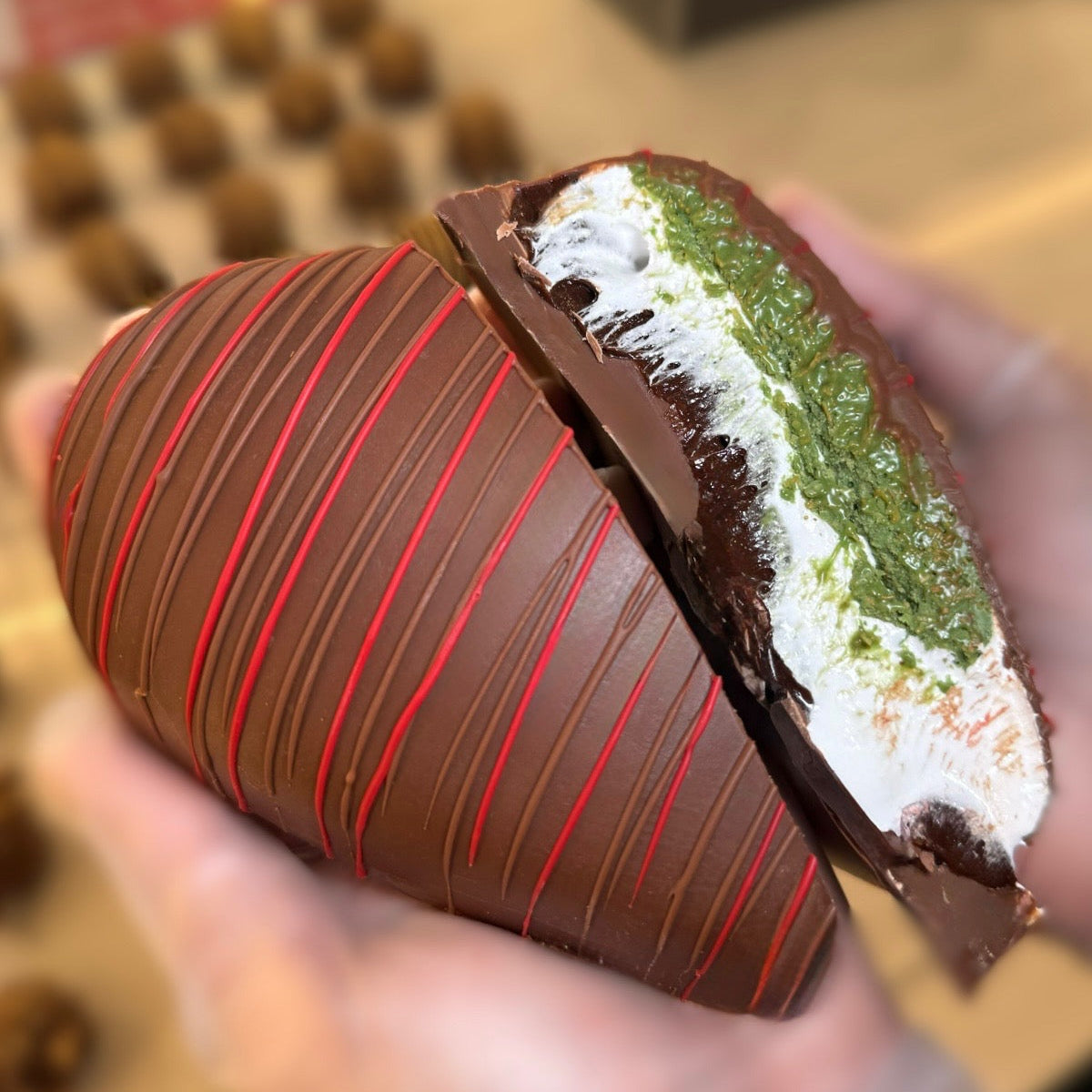 Dubai Chocolate Heart (Limited Edition Pistachio Kataifi Chocolate