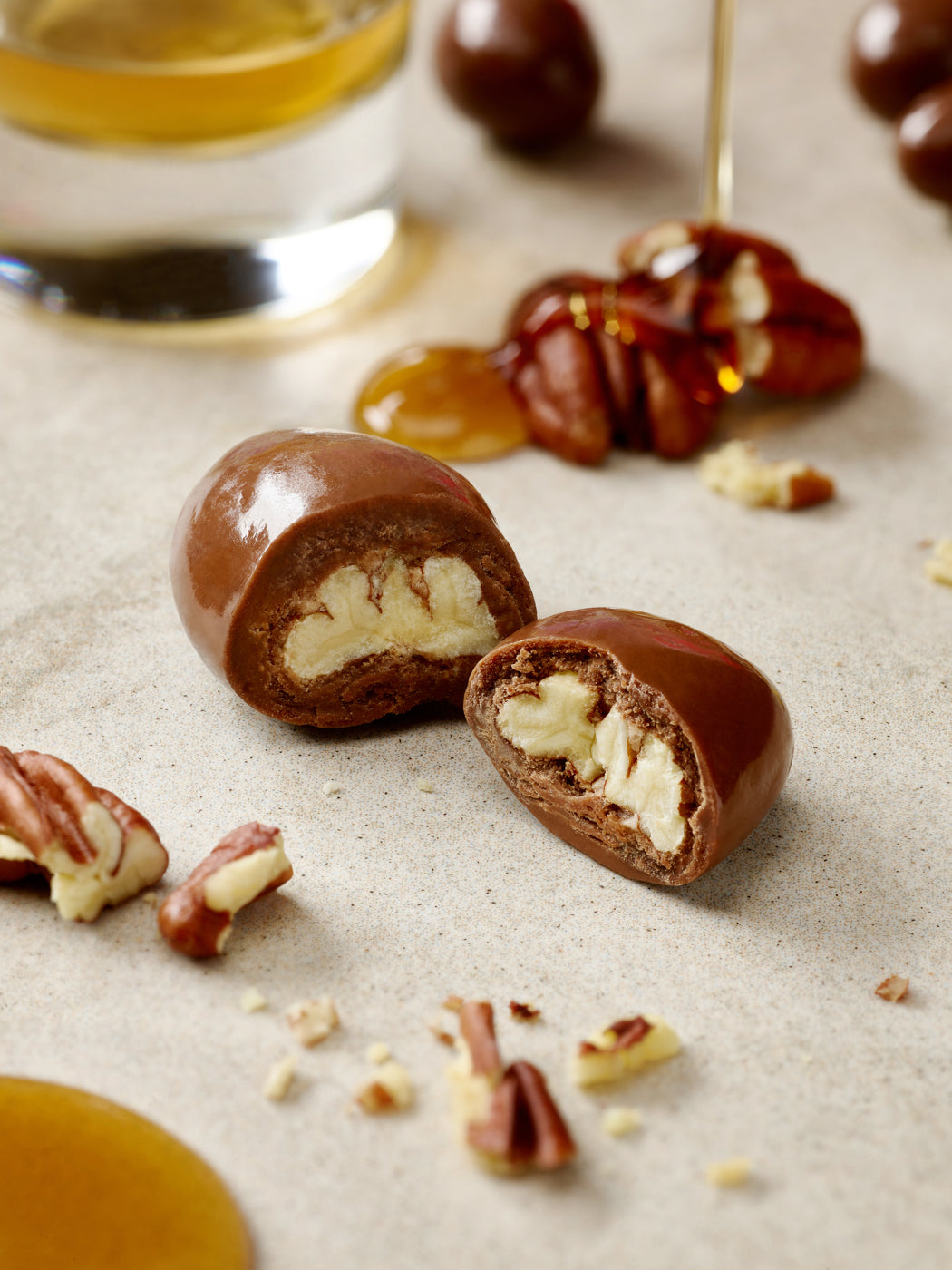 Maple Bourbon Pecans 5"