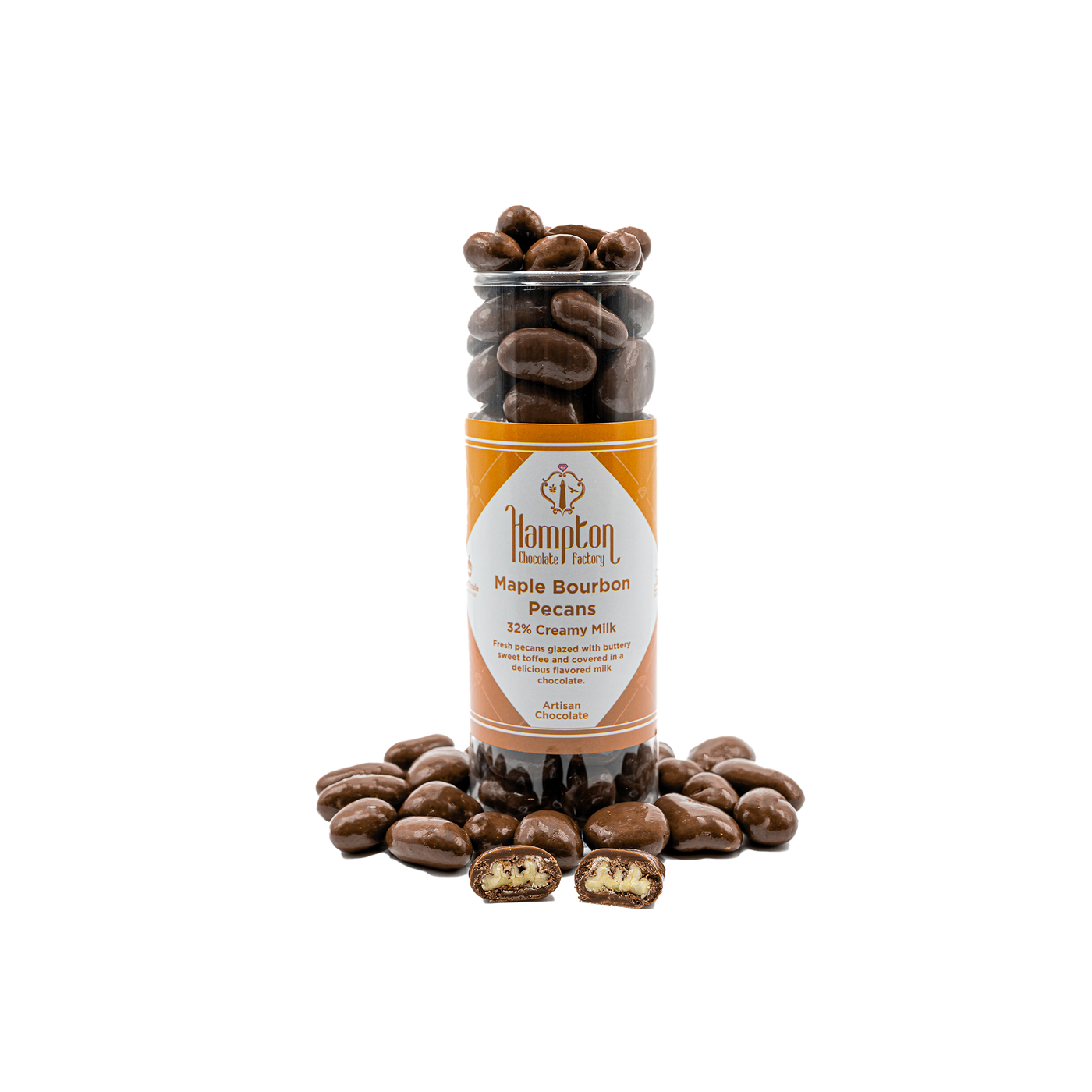 Maple Bourbon Pecans 5"